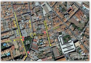 Trabajos de mejora en las redes de abastecimiento y saneamiento en la calle Muza