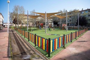 Bellavista, La Calzada y La Heredad disponen ya de nuevas áreas de juegos infantiles