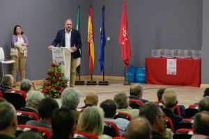 El alcalde anuncia la puesta en marcha de un Plan de Empleo Especial para personas con discapacidad durante su intervención en los Premios Primero de Mayo de UGT donde destaca la firma del Plan de Estabilización del Empleo Público con las centrales sindicales