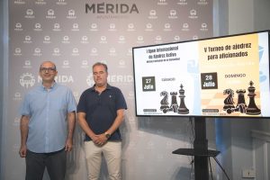 Ajedrez para todos en las actividades del Festival Internacional que se celebra en Mérida este fin de semana