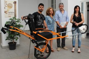 El viernes se cierra el plazo para inscribirse en un curso gratuito de manejo de silla Joelette