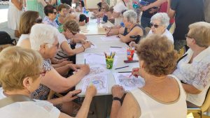 El Programa Lazos ofrece en Nueva Ciudad sus actividades a 70 mayores
