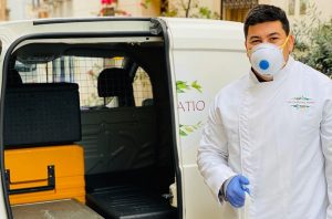 El Ayuntamiento agradece a Catering “La Casa del Patio” que distribuya las comidas del Hogar de Mayores Trajano
