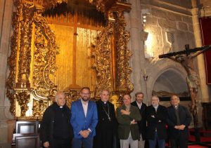 Restaurado el retablo del Cristo de la O de la Concatedral de Santa María