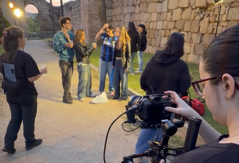 ‘Lo normal cambia’, grabación en lugares emblemáticos de la ciudad de la nueva campaña de sensibilización de consumo de alcohol en menores