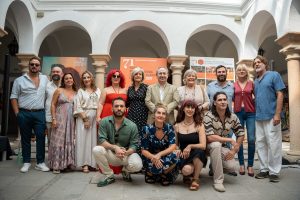 El delegado de Turismo posiciona al Festival de Mérida como motor de dinamización económica, social y cultural en la presentación de “Ifigenia”, la producción extremeña que regresa, de nuevo, al Teatro Romano en la 71ª edición de este evento cultural
