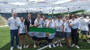 Tres emeritenses logran la medalla de plata en futbol sala femenino en el Campeonato de España de Selecciones Autonómicas para personas con discapacidad intelectual