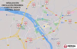 Refuerzo de la señalización vial en los principales accesos a la ciudad