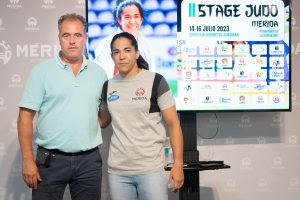 Un centenar de judocas de toda España participan en el Stage Mérida Patrimonio de la Humanidad organizado por la deportista olímpica Cristina Cabaña
