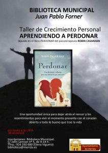 La biblioteca municipal retoma sus talleres de Crecimiento Personal