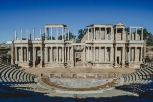 Mérida y su esplendoroso pasado romano, protagonista en Los Pilares del Tiempo de La 2 TVE, con una nueva forma de apreciar sus monumentos gracias al escáner 3D.