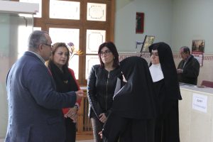 Visita al asilo para conocer las necesidades del centro y su adaptación al certificado de dependencia