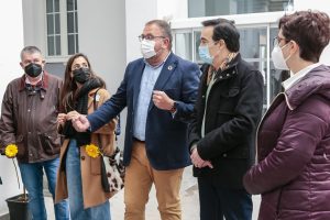 Técnicos de Diputación y otras administraciones visitan el Ayuntamiento de Mérida como ejemplo de adaptación a la Accesibilidad Universal