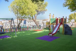 Plantonal de Vera y San Andrés estrenan nuevas áreas de juegos infantiles