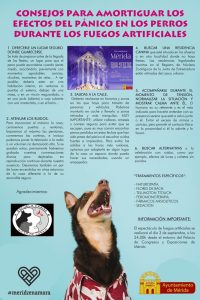 Campaña de concienciación para evitar los ruidos para los animales de compañía