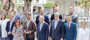 El alcalde en funciones Antonio Rodríguez Osuna ha participado en la Asamblea del Grupo de Ciudades Patrimonio de la Humanidad en San Cristóbal de la Laguna