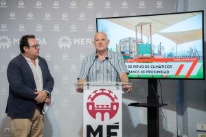El Ayuntamiento de Mérida impulsa la Red de Refugios Climáticos Urbanos de Proximidad, que incluye “un mínimo de 18 espacios municipales públicos”, como principio fundamental de la política verde y sostenible