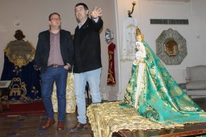 La exposición retrospectiva de bordados de Fernando González  se puede visitar en el Parador