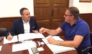 El alcalde impulsa con el director general de Turismo el programa de actos de la Capitalidad Gastronómica 2016