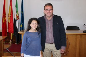 Recepción a la karateca Macarena Ramírez de la Osa, medalla de bronce en el campeonato de España
