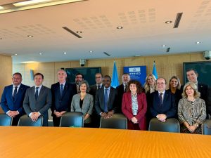 El Grupo de Ciudades Patrimonio de la Humanidad y el director del centro del patrimonio mundial de UNESCO acuerdan establecer líneas directas de colaboración en sostenibilidad y protección de los cascos históricos