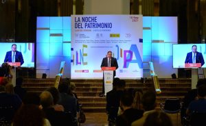 El alcalde, Antonio Rodríguez Osuna, presenta en el Instituto Cervantes de Madrid, las actividades de ‘La Noche del Patrimonio 2021’