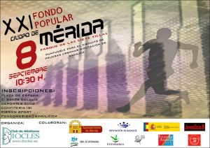 Hasta el 5 de septiembre están abiertas las inscripciones para el XXI Fondo Popular Ciudad de Mérida