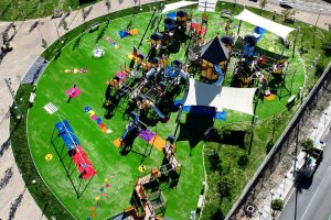 El macro parque ‘Ciudad de la Infancia’ abre mañana sus puertas con cuentacuentos, teatro y actividades para las y los más pequeños de la ciudad