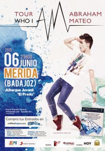 Abraham Mateo y ‘Miguel de Molina, al desnudo’ próximos conciertos en el Albergue juvenil y Palacio de Congresos