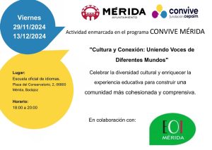 El proyecto Convive celebrará dos “conversatorios” en la Escuela Oficial de Idiomas con el alumnado de francés y personas migrantes de habla francesa