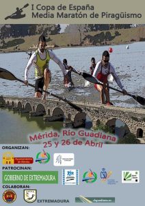 La I Copa de España “Media Maratón de Piragüismo” se celebra en Mérida el fin de semana