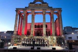 El IV Certamen Coral Regional Fecoex se celebra este sábado en el Templo de Diana