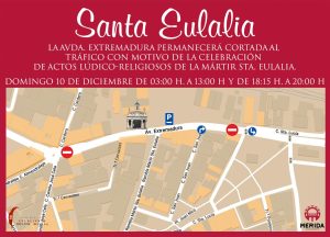 La Avenida de Extremadura estará cortada al tráfico desde las 3 de la madrugada del 10 de diciembre