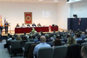 El alcalde asistió ayer a la inauguración del curso 2018/2019 en la Uned