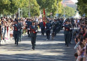 Cortes de tráfico en el Paseo de Roma durante el fin de semana por la celebración de los actos de la Guardia Civil