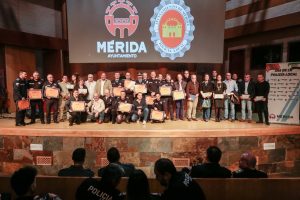 La Policía Local de Mérida celebra su día con un acto festivo y de reconocimientos