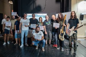 Entrega de diplomas al alumnado de los campamentos musicales del Ayuntamiento en La Antigua