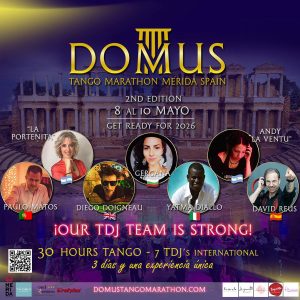 Mérida acogerá del 8 al 10 de mayo la gran cita internacional Domus Tango Marathon II Edition 2026