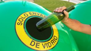 La recogida selectiva a través del contenedor verde ascendió a 527 toneladas en 2019, un 32,5% más que el año anterior