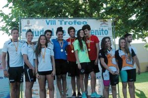 Doble récord de Extremadura de las escuelas deportivas de natación