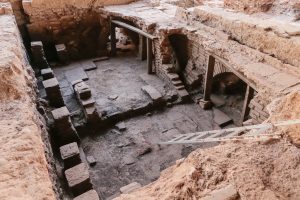 Las excavaciones de la Casa del Anfiteatro de Mérida sacan a la luz “un descomunal” espacio de termas públicas que se encuentran en un estado “excelente”