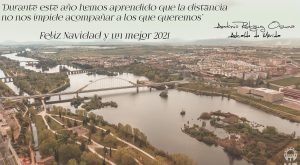 El alcalde desea a los emeritenses felices fiestas y pide responsabilidad en las celebraciones