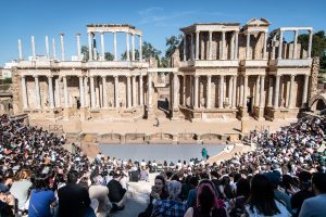 Más de 14.000 estudiantes procedentes de 190 centros de España, Holanda y Portugal, participan esta semana en el Festival Juvenil de Teatro Grecolatino