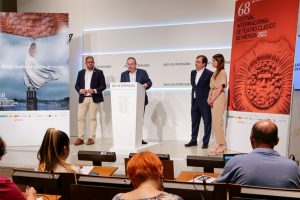 El alcalde se ha mostrado muy satisfecho por los datos que arroja el Festival Internacional de Teatro Clásico de Mérida en su edición 68