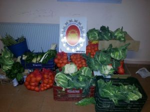 La Policía Local incauta frutas y verduras de venta ambulante en La Antigua