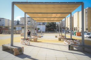 Finaliza la transformación de la Plaza de Gabriel y Galán, en Nueva Ciudad, que se ha renovado por completo con una inversión de 274.912,40 euros