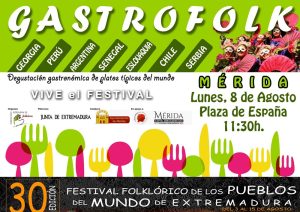 Gastrofolk  trae a Mérida la gastronomía de ocho países