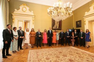 Mérida y el Grupo de Ciudades Patrimonio de la Humanidad participa en la Ofrenda Nacional al Apóstol Santiago, junto a los reyes y sus hijas