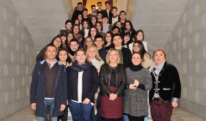 Los ganadores de un concurso de prevención en violencia de género visitan hoy  Salamanca