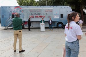 Fundación mapfre presenta en Mérida ‘La maquina del tiempo’, una iniciativa para ganar años de vida a través de la adopción de hábitos saludables